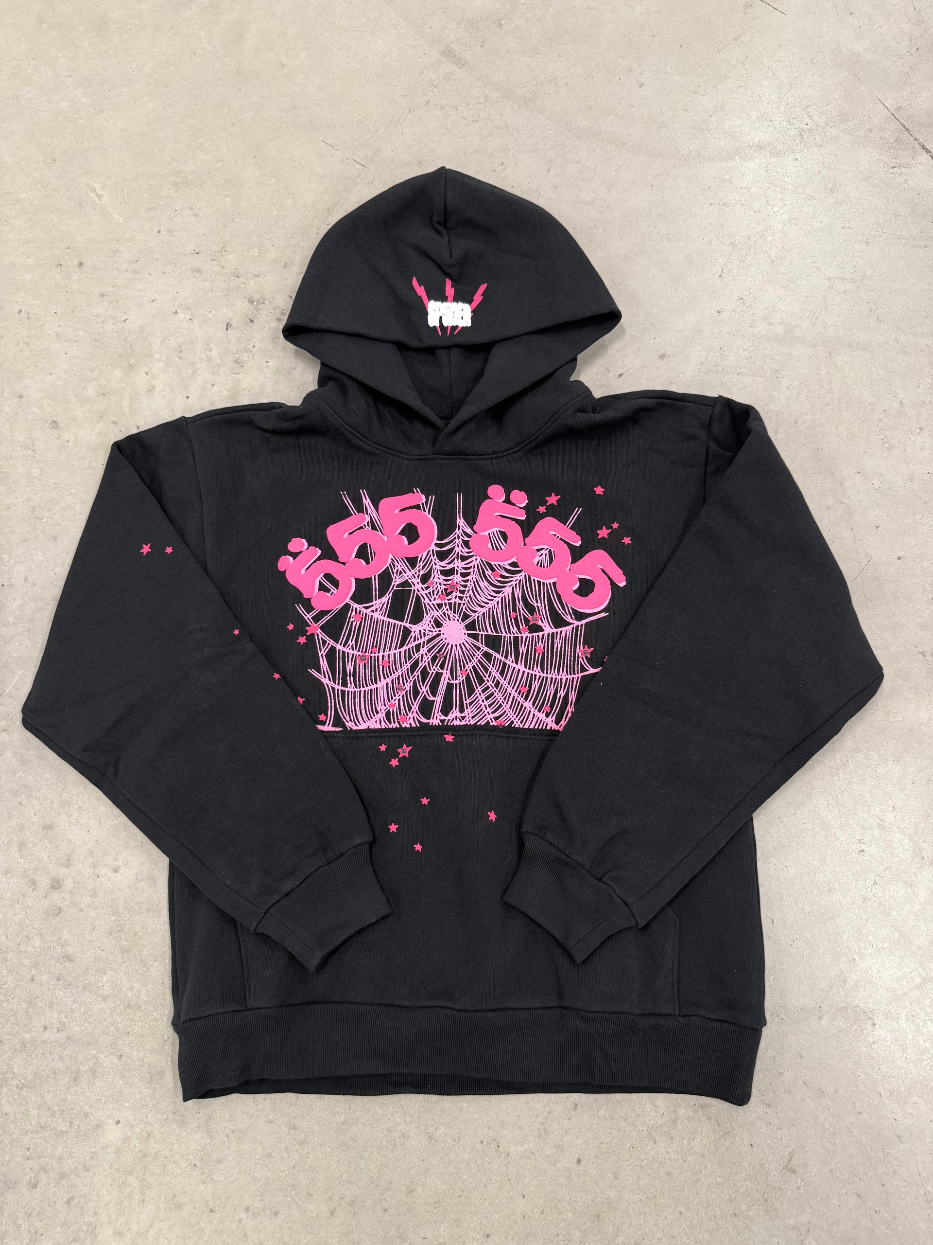 Sp5der “Black 555” Hoodie