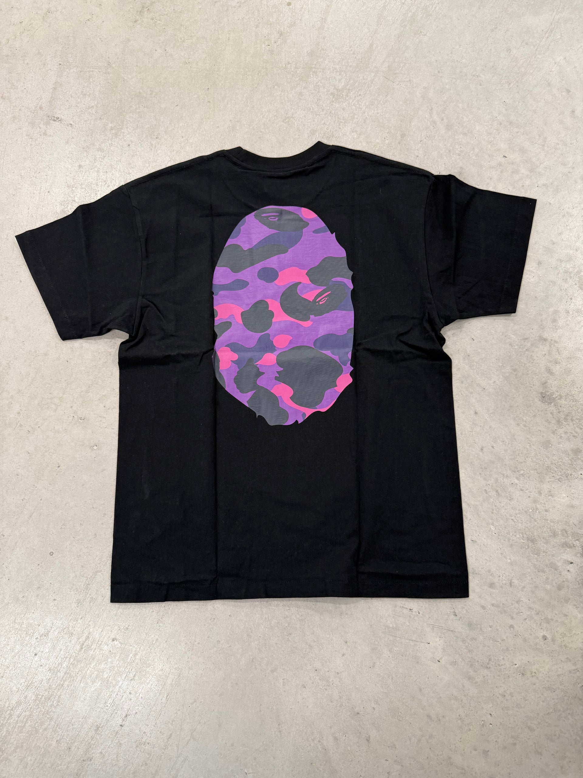 Bape “Purple Camo Print Black” Shirt