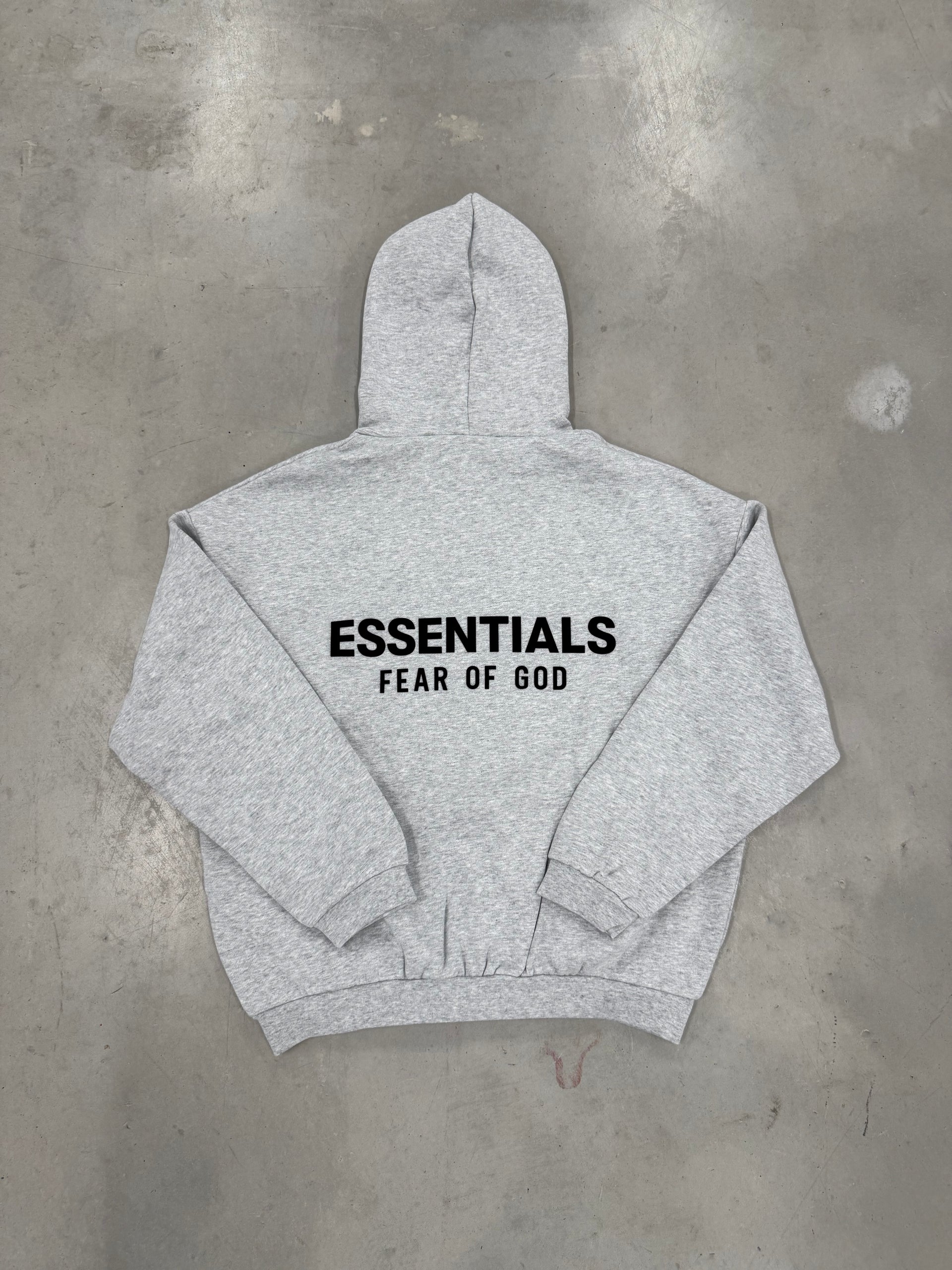 Essentials “Heather Grey 2025” Hoodie