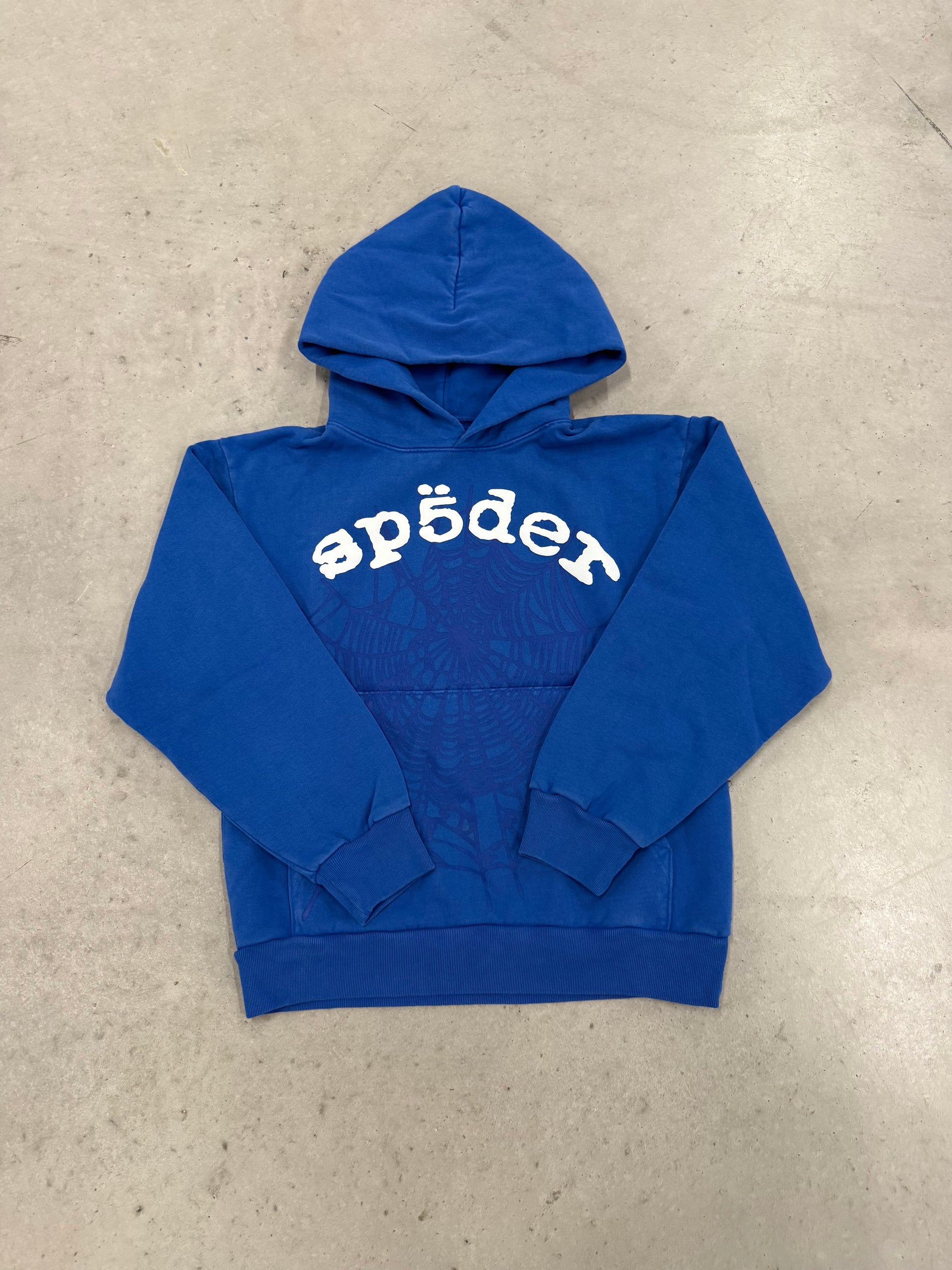 Sp5der “Royal Blue V2” Hoodie