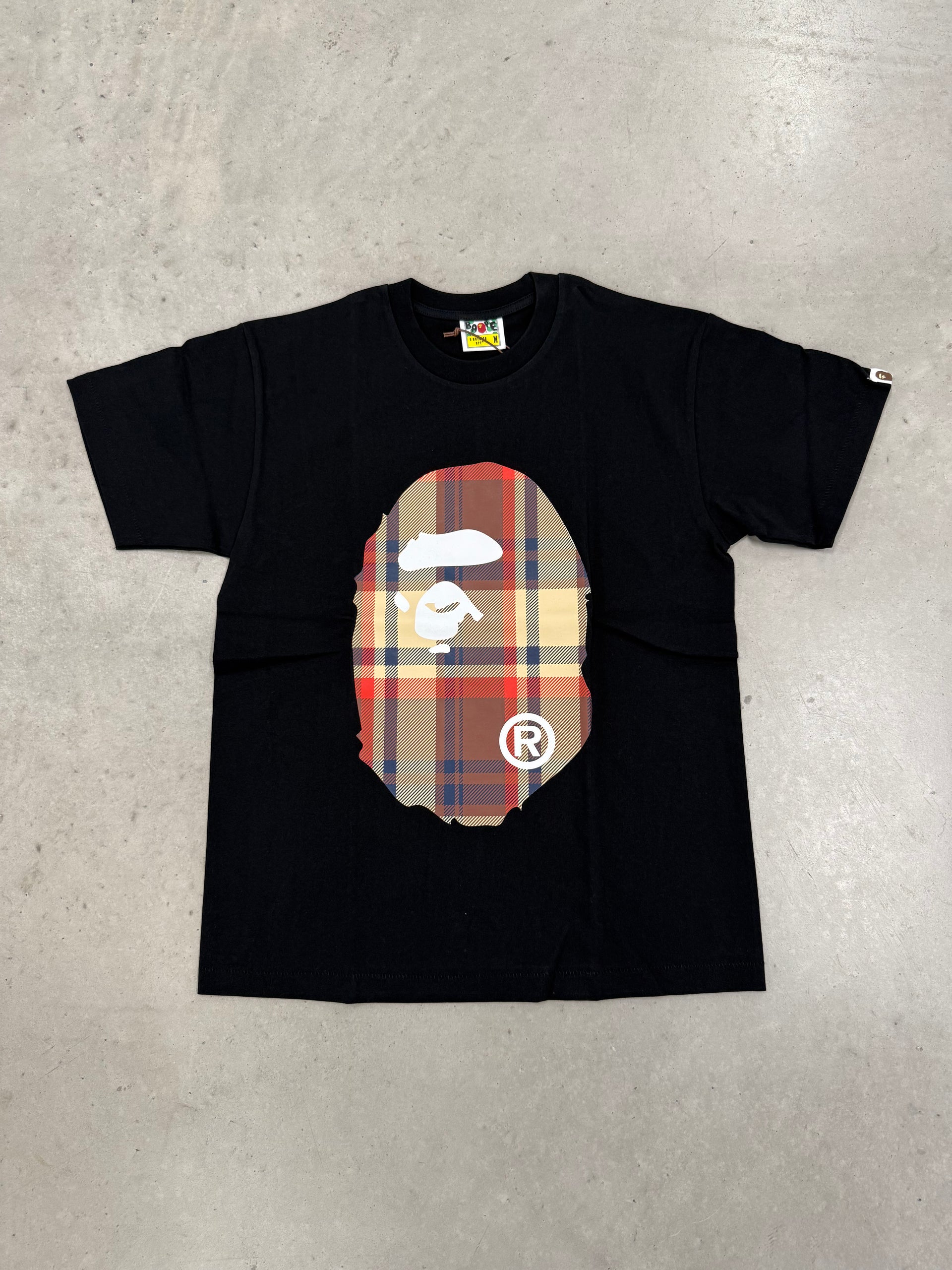 Bape “Burberry Print Black” Shirt