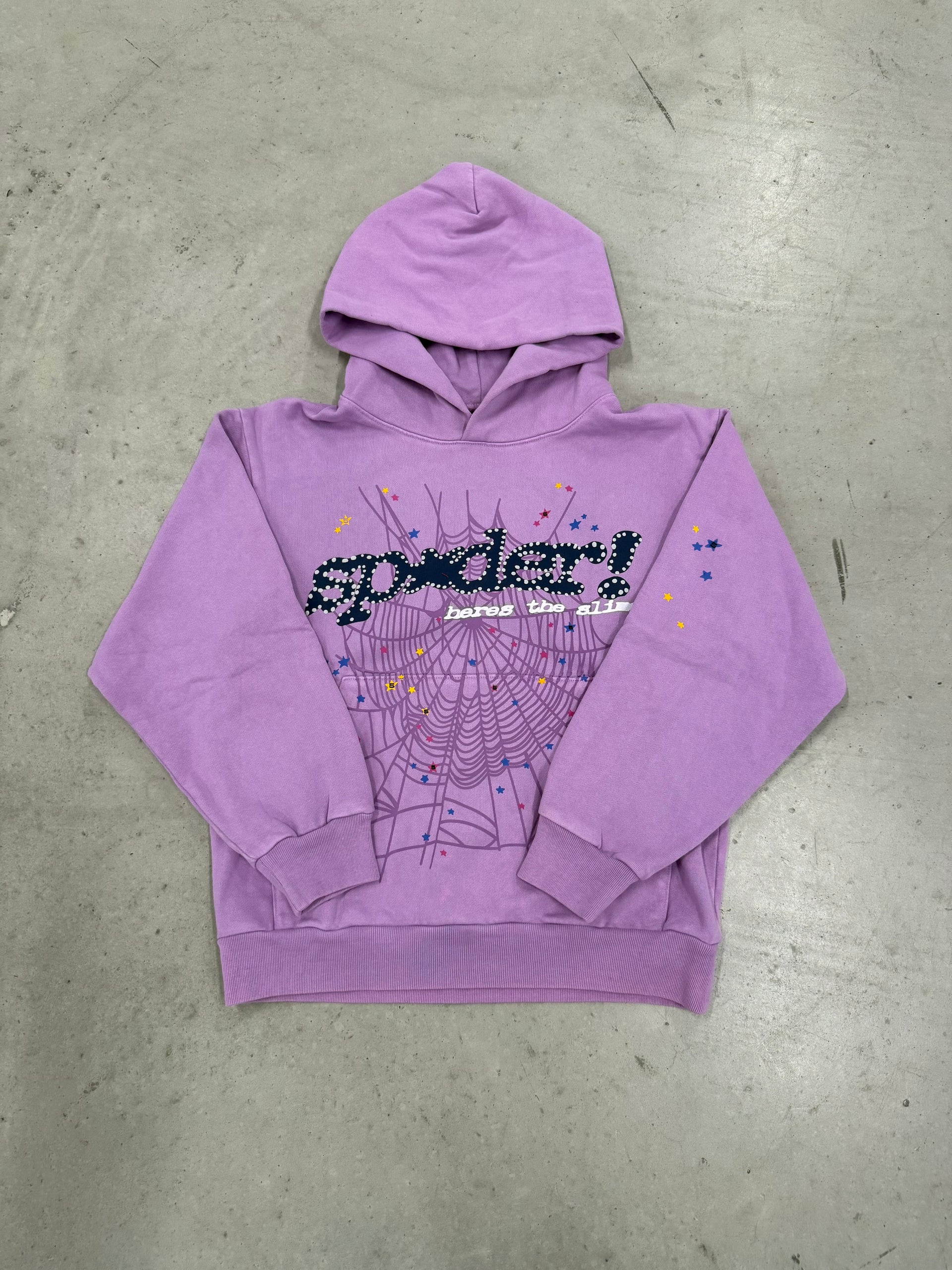 Sp5der “Purple Açai” Hoodie