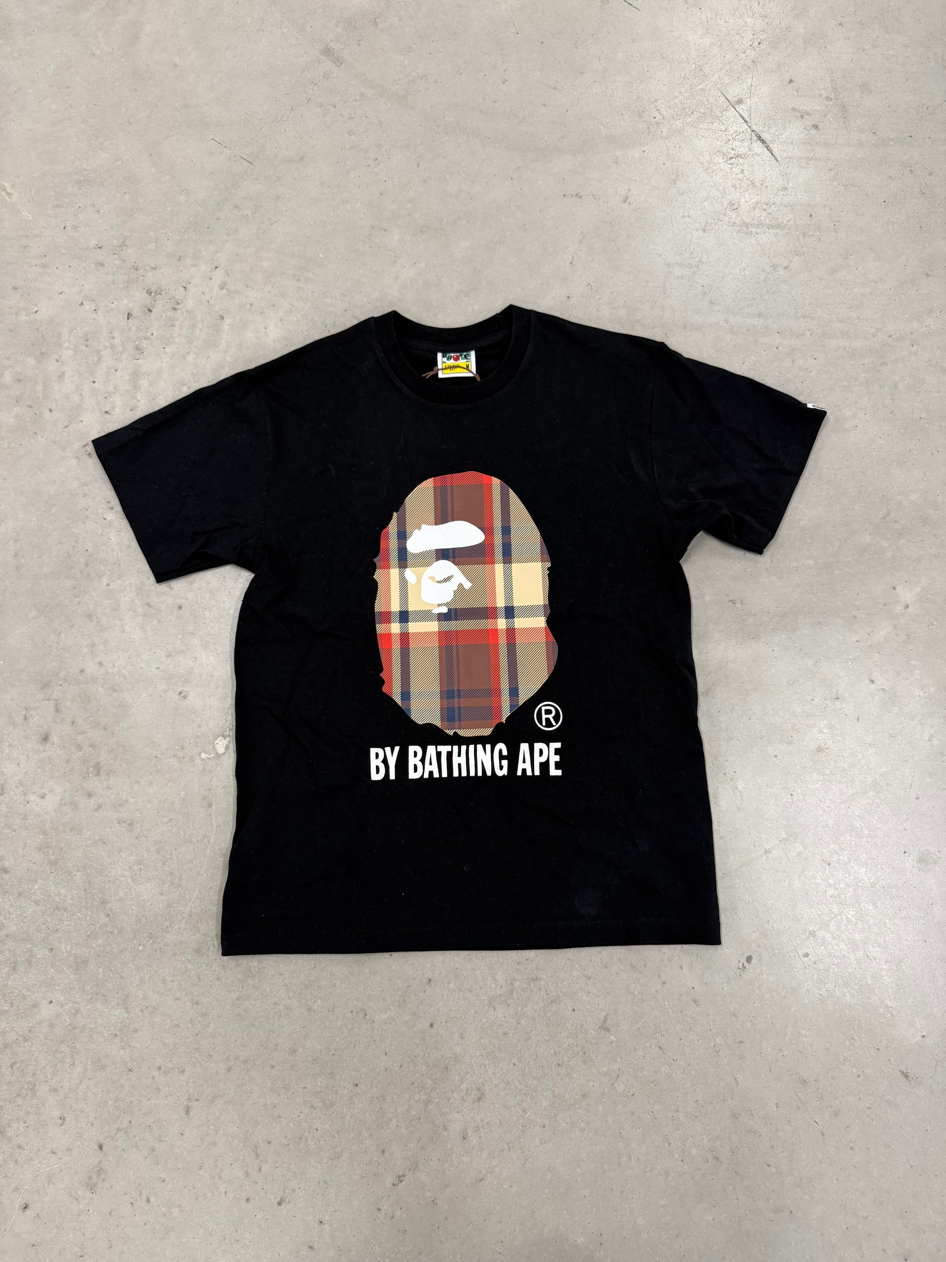 Bape “Burberry Print by Bathing Ape Black” Shirt