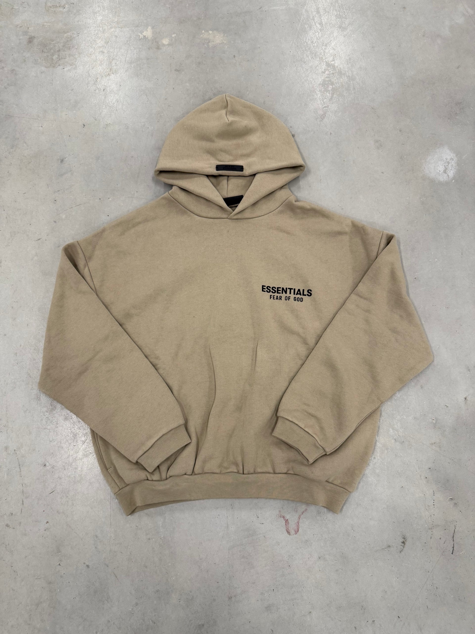 Essentials “Dessert Sand 2025” Hoodie