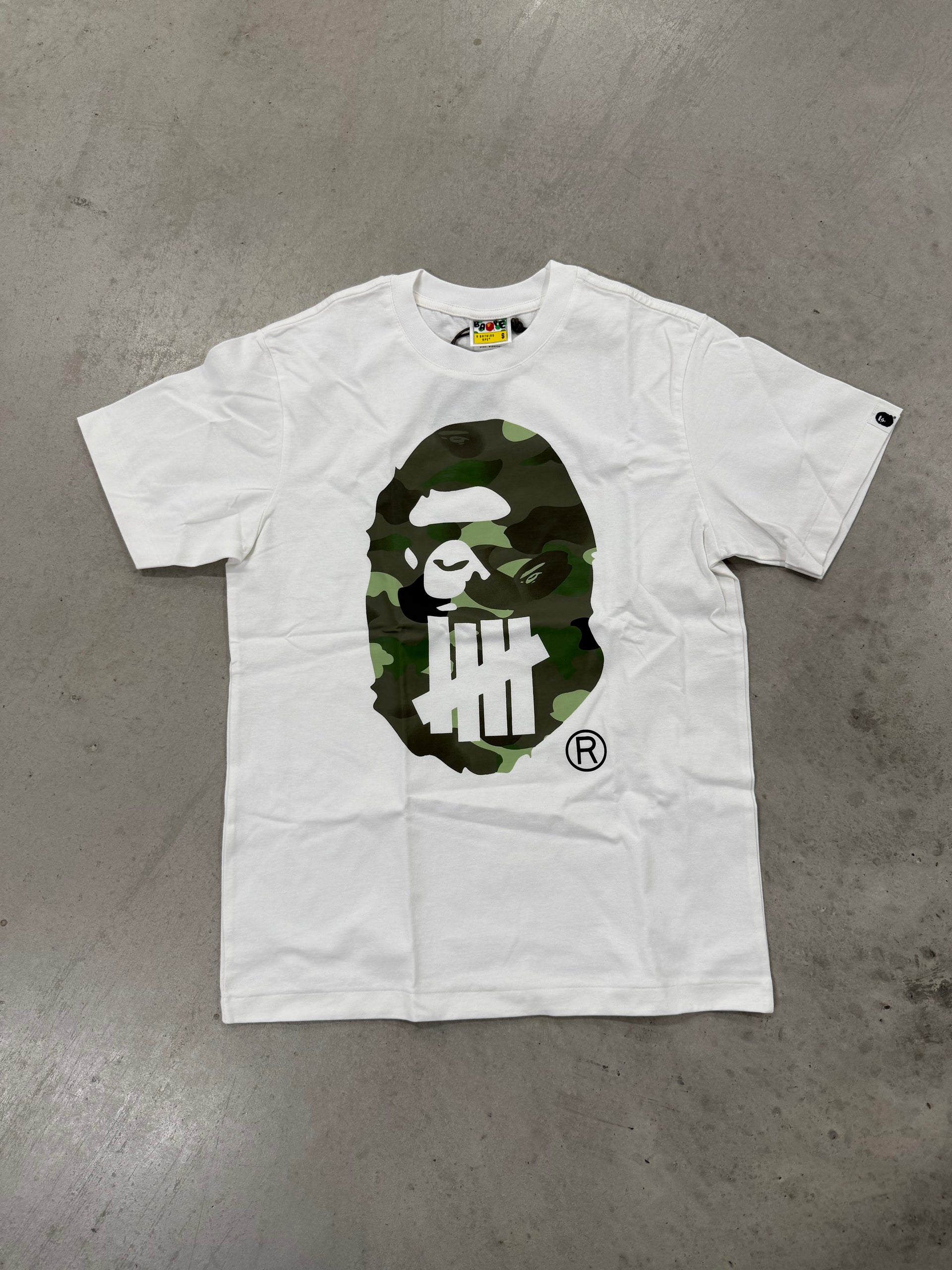 Bape “Undefeated White” Shirt