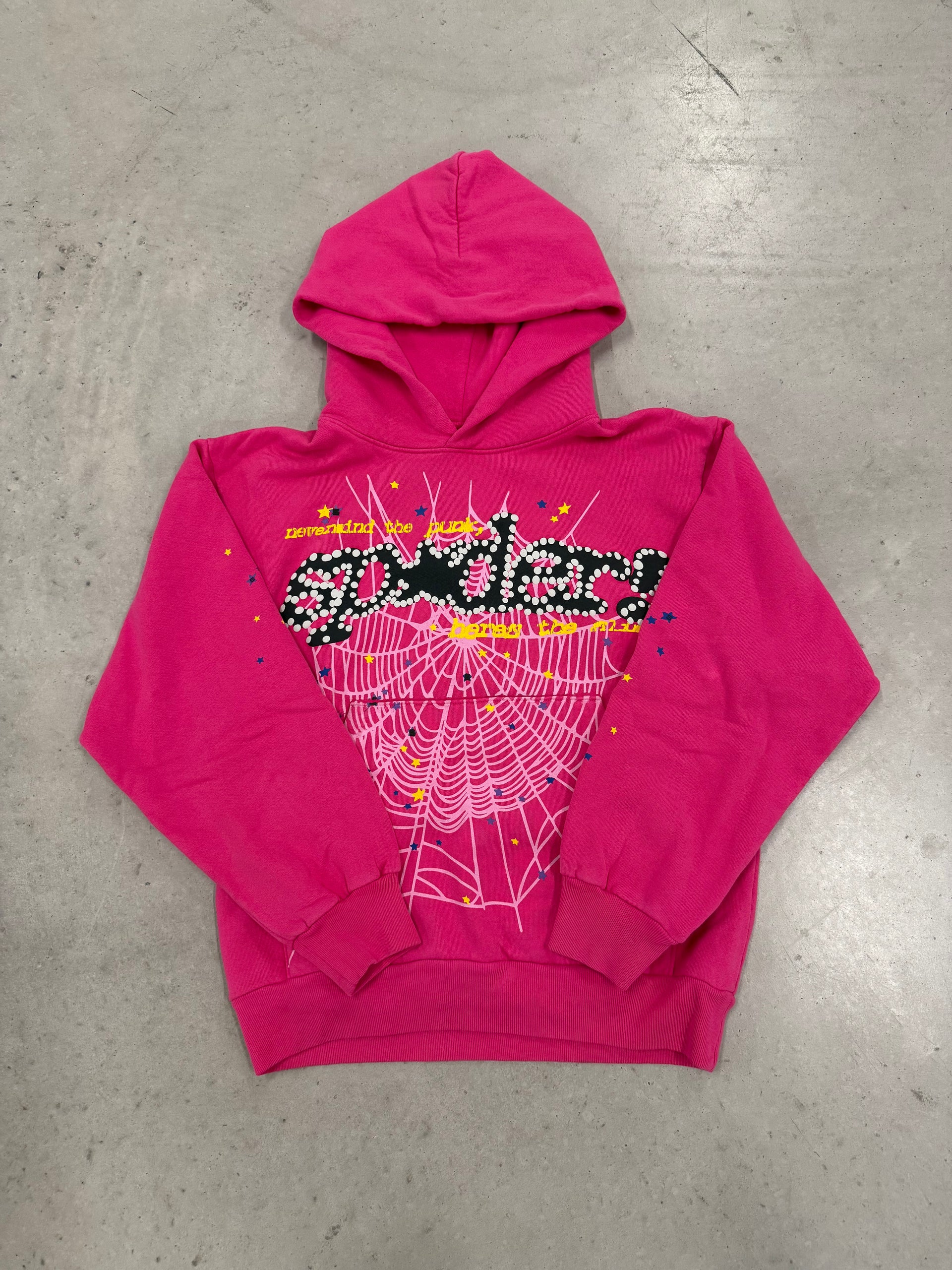 Sp5der “Pink V2” Hoodie