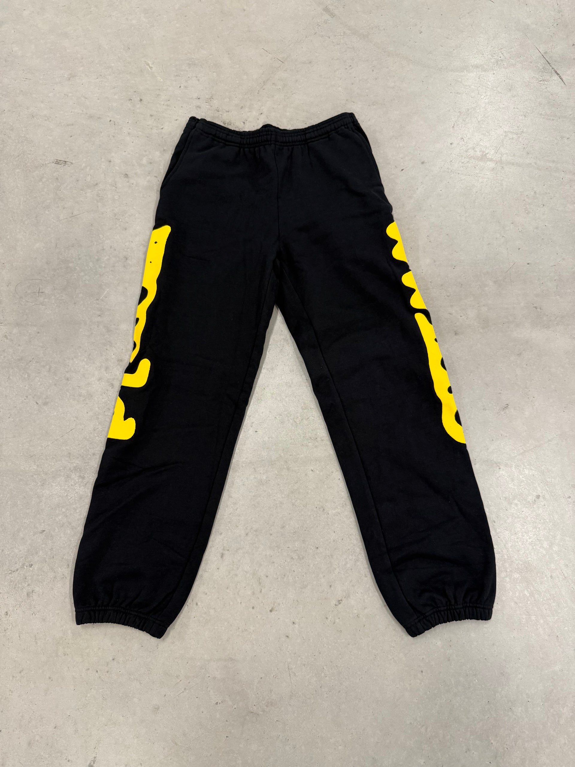 Sp5der “Black and Yellow Beluga” Pants