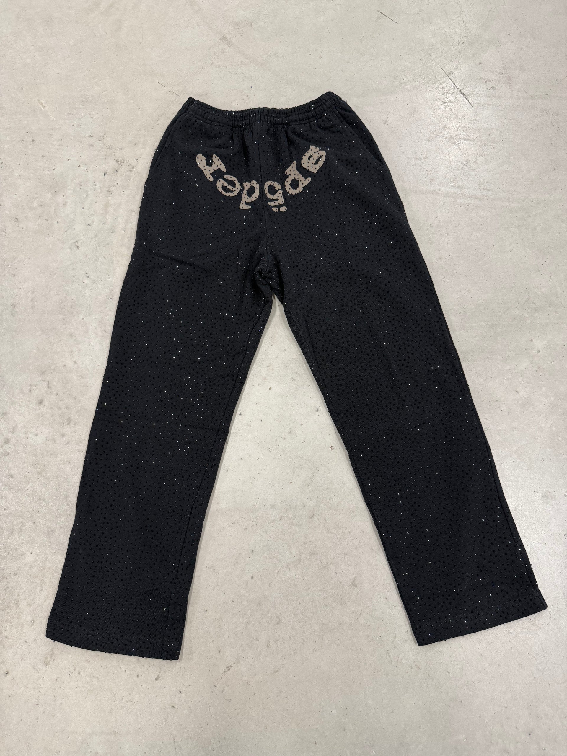 Sp5der “VVS Black Open-Cut” Pants