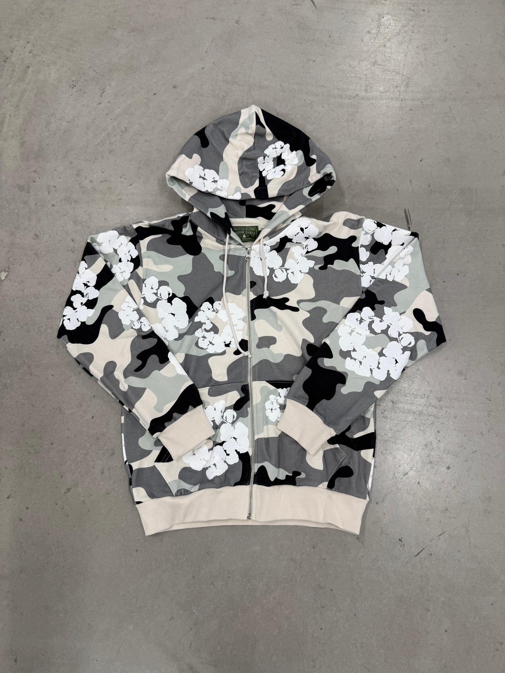Denim Tears “Snow Camo” Hoodie