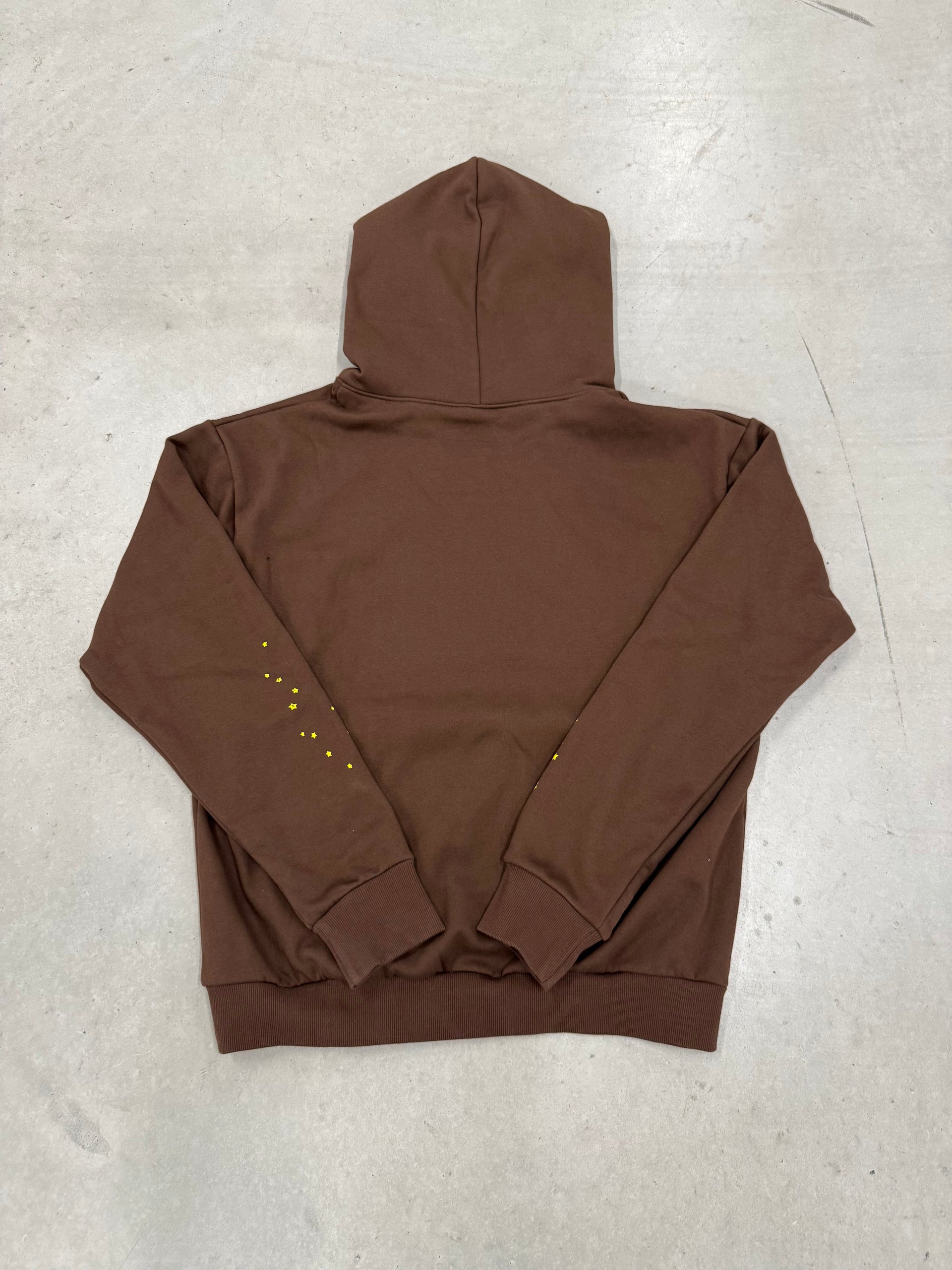 Sp5der “Brown 555” Hoodie