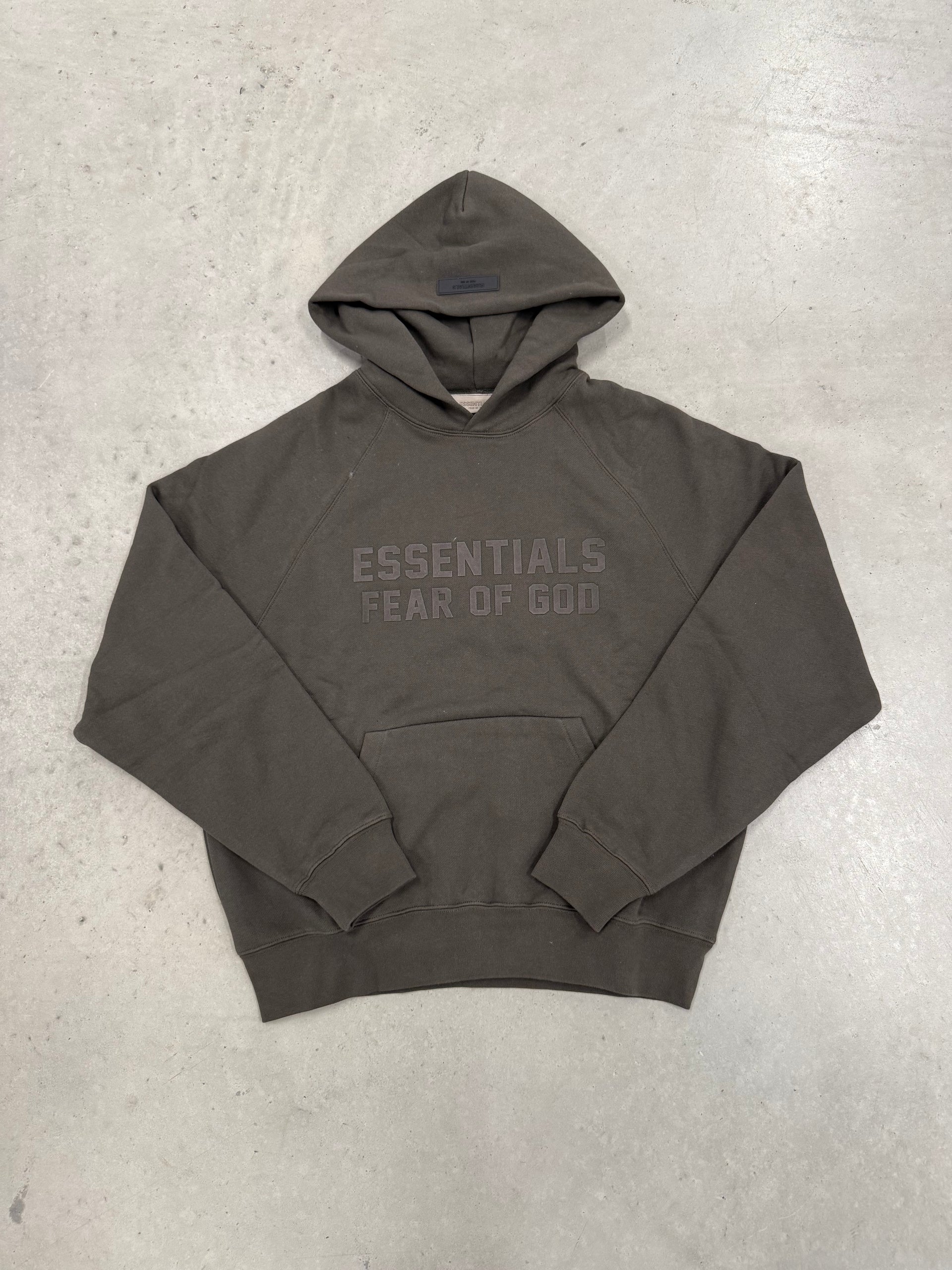 Essentials “Off Black SS” Hoodie