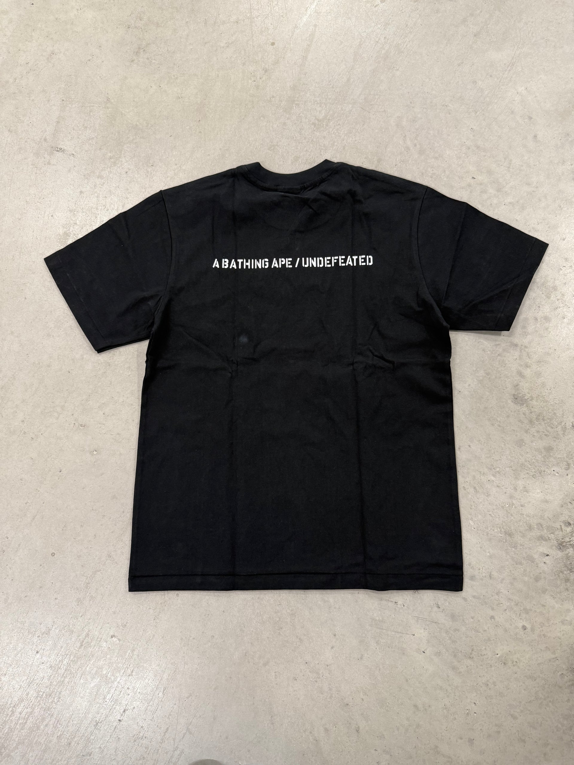 Bape “Undefeated Black” Shirt