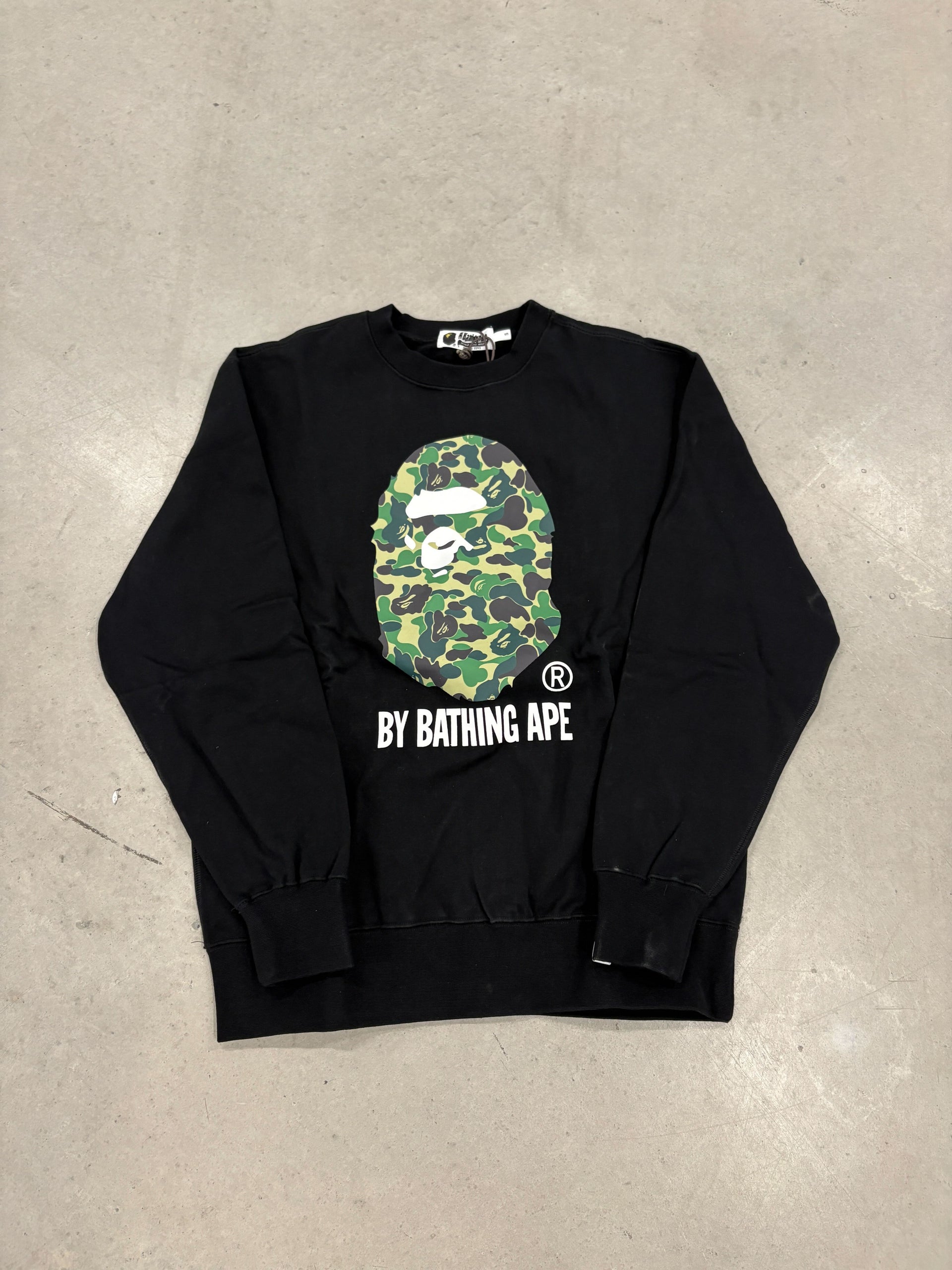 Bape "Green Camo" Crewneck