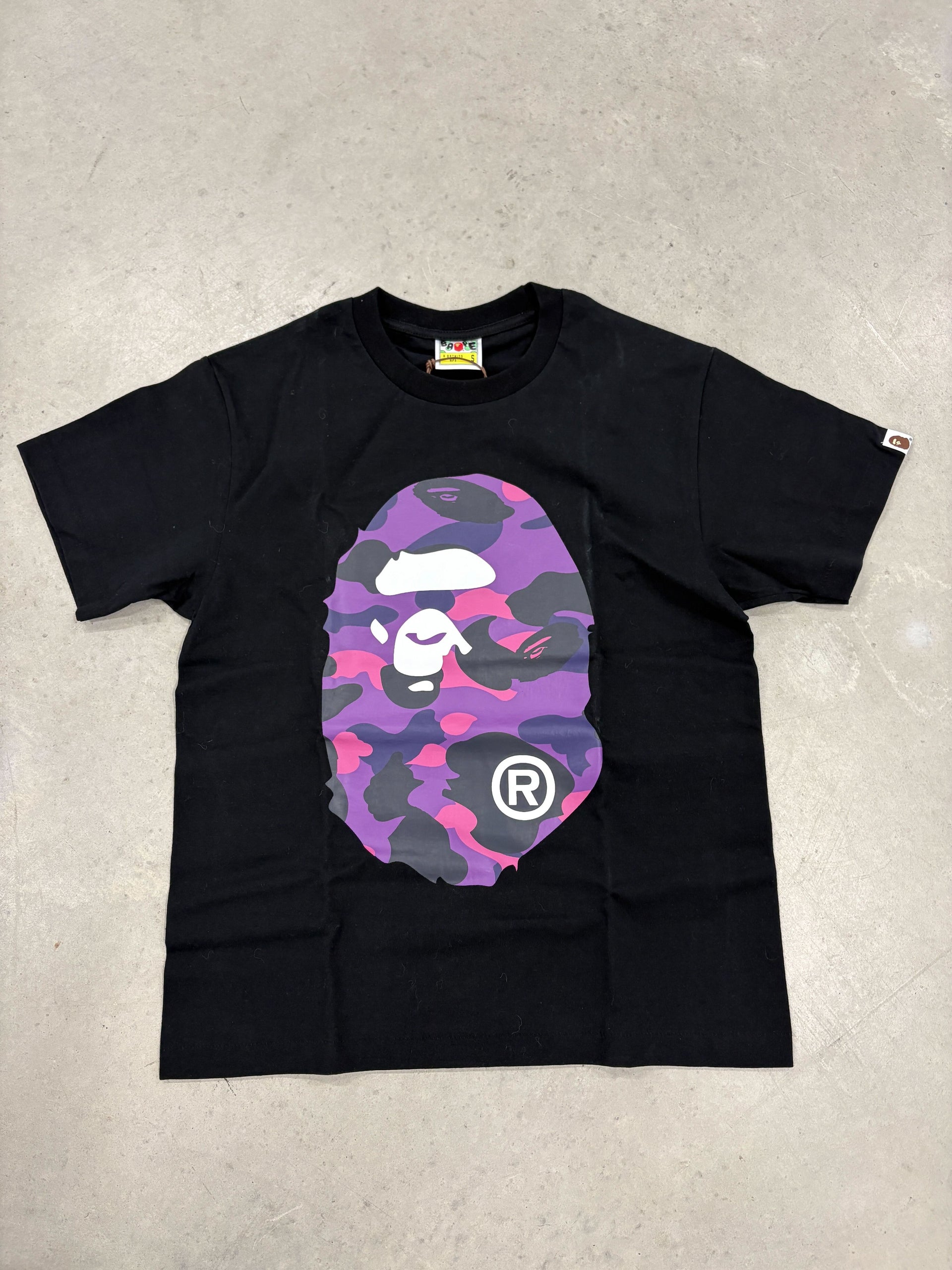 Bape "Purple Print Black" Shirt
