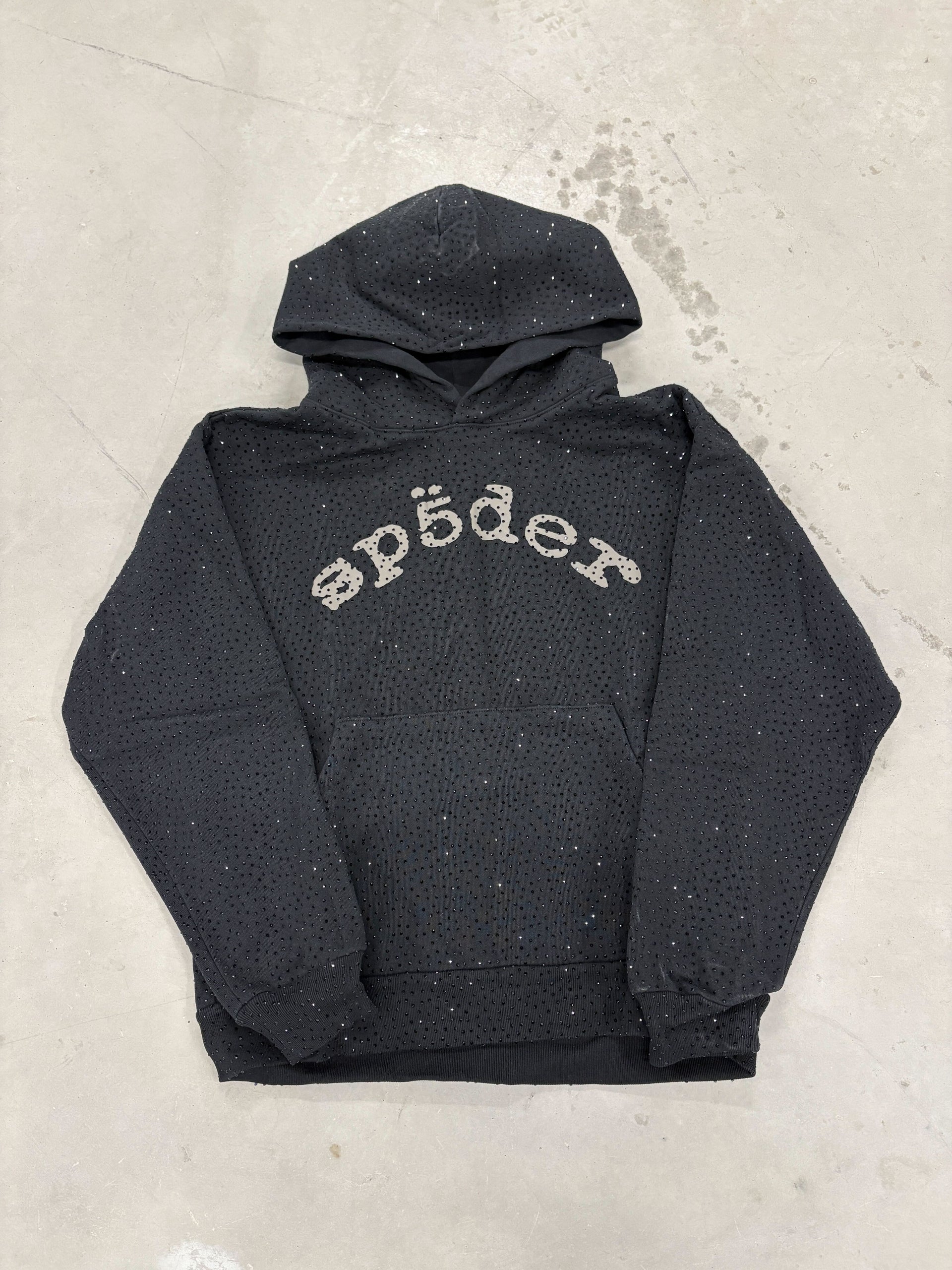 Sp5der "VVS Black" Hoodie