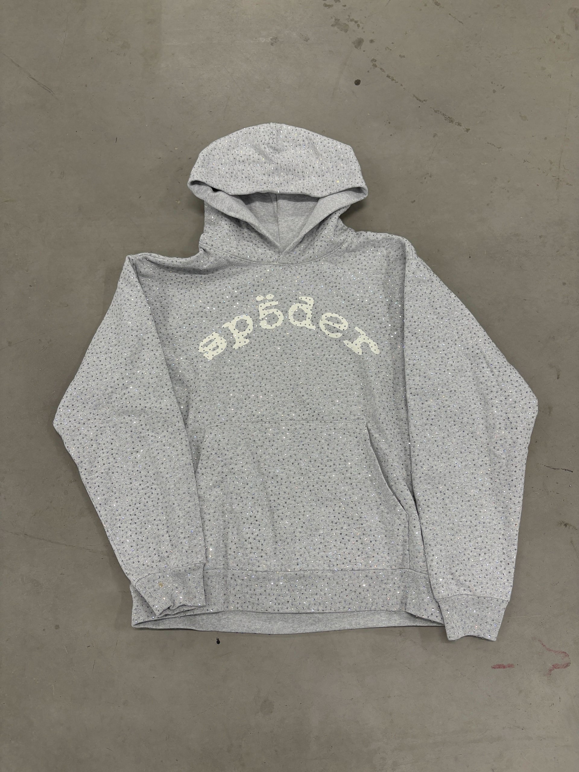 Sp5der "VVS Grey" Hoodie