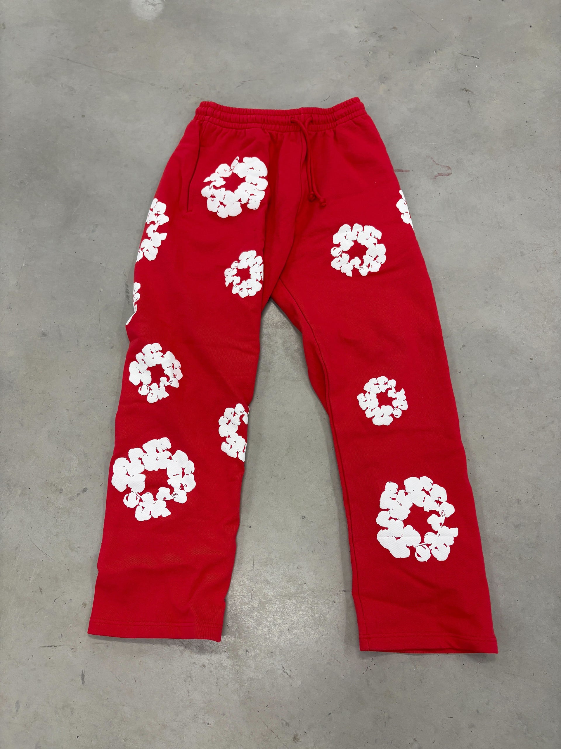 Denim Tears "Red Open Cut" Pants
