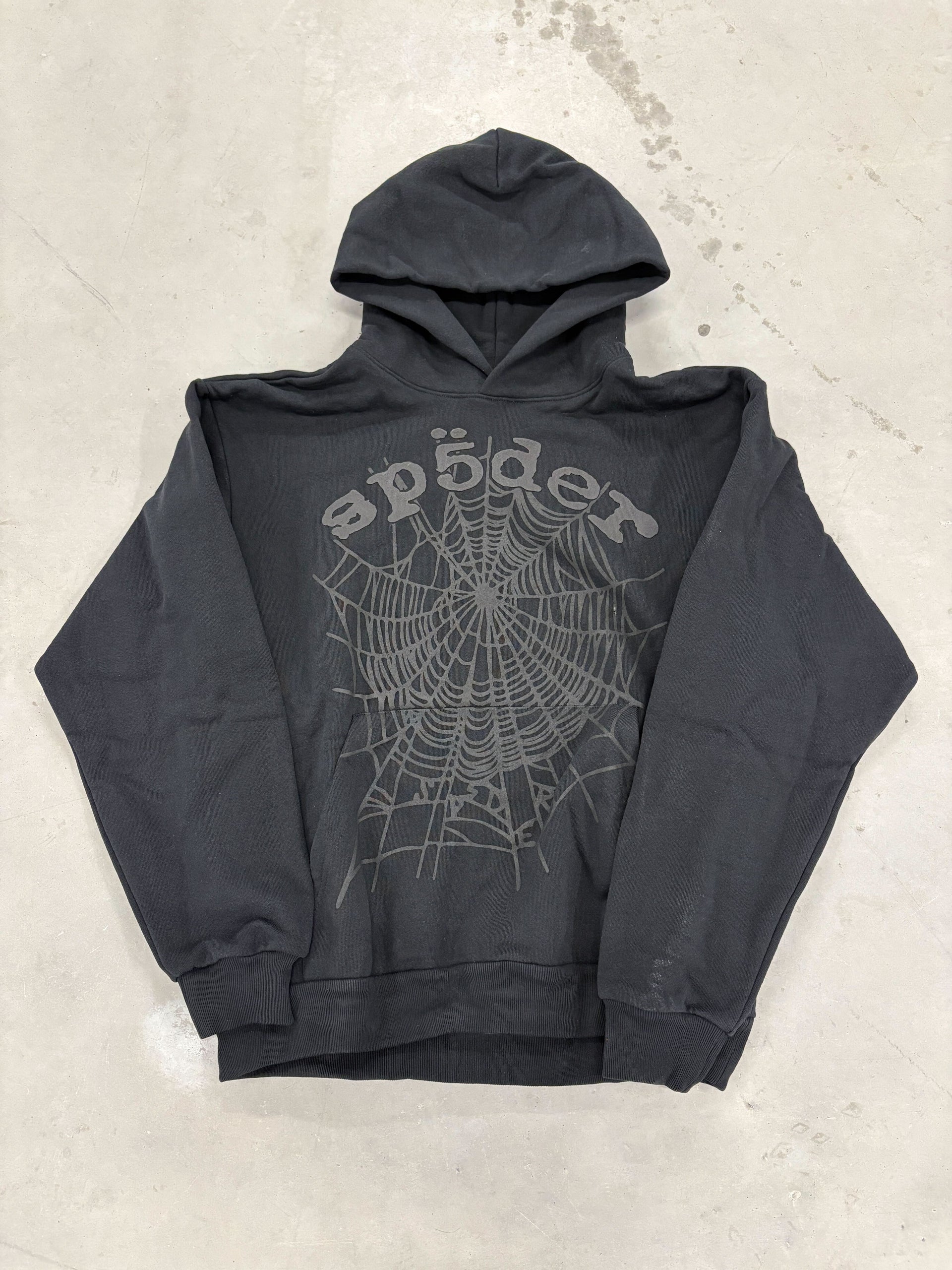 Sp5der "Black Out" Hoodie