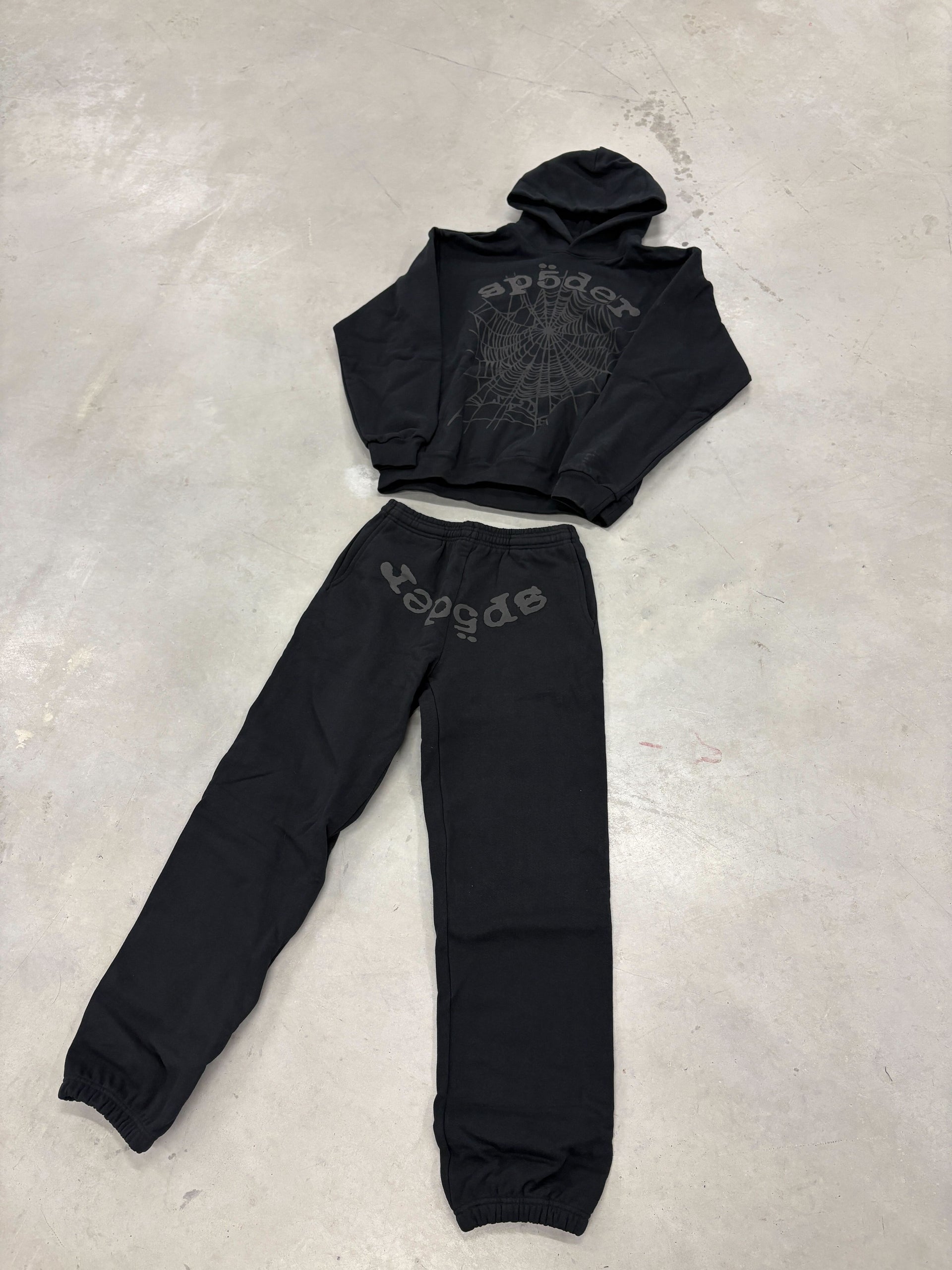 Sp5der "Black Out" Tracksuit