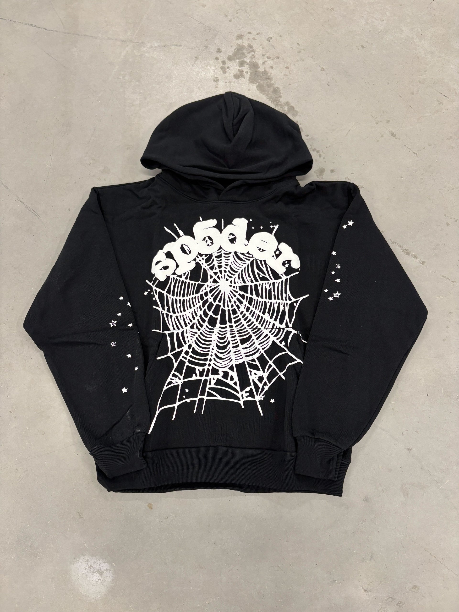 Sp5der "Black Websuit" Hoodie