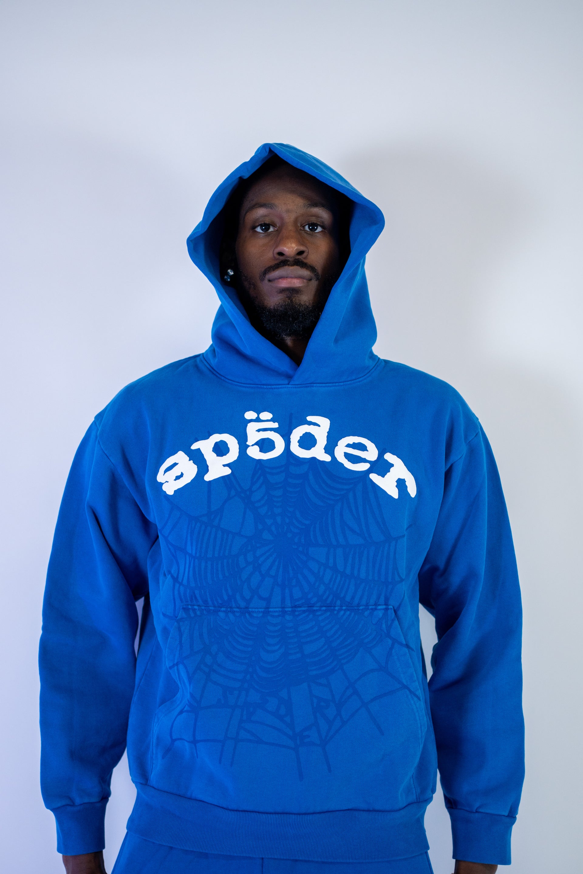 Sp5der “Royal Blue V2” Hoodie